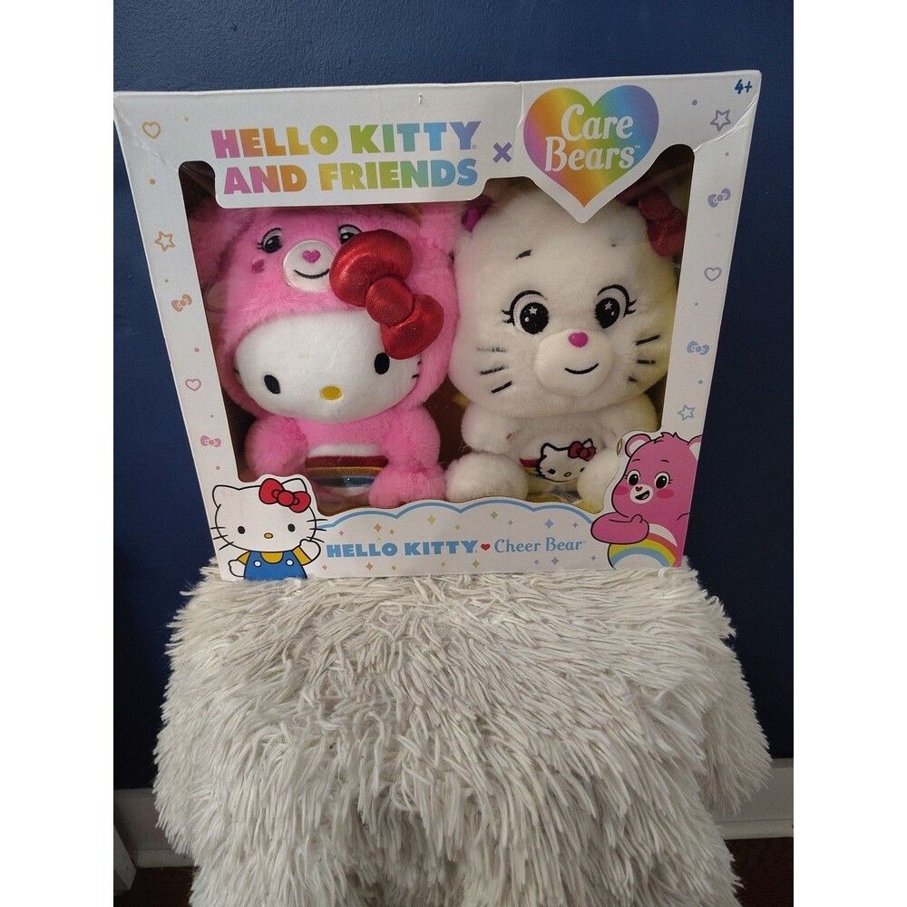 Hello Kitty and Friends x Care Bears HELLO KITTY CHEER BEAR 2 Pack